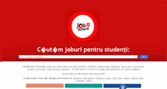 Desktop Screenshot of job-studenti.ro